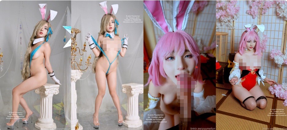 【三次元】Onlyfans百变女神，露脸福利姬【yuumeilyn】收费-0.jpg